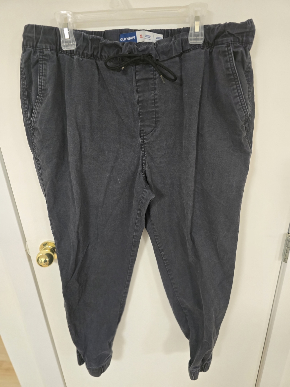 Old Navy Charcoal Gray Elastic Waist Jogger Pants